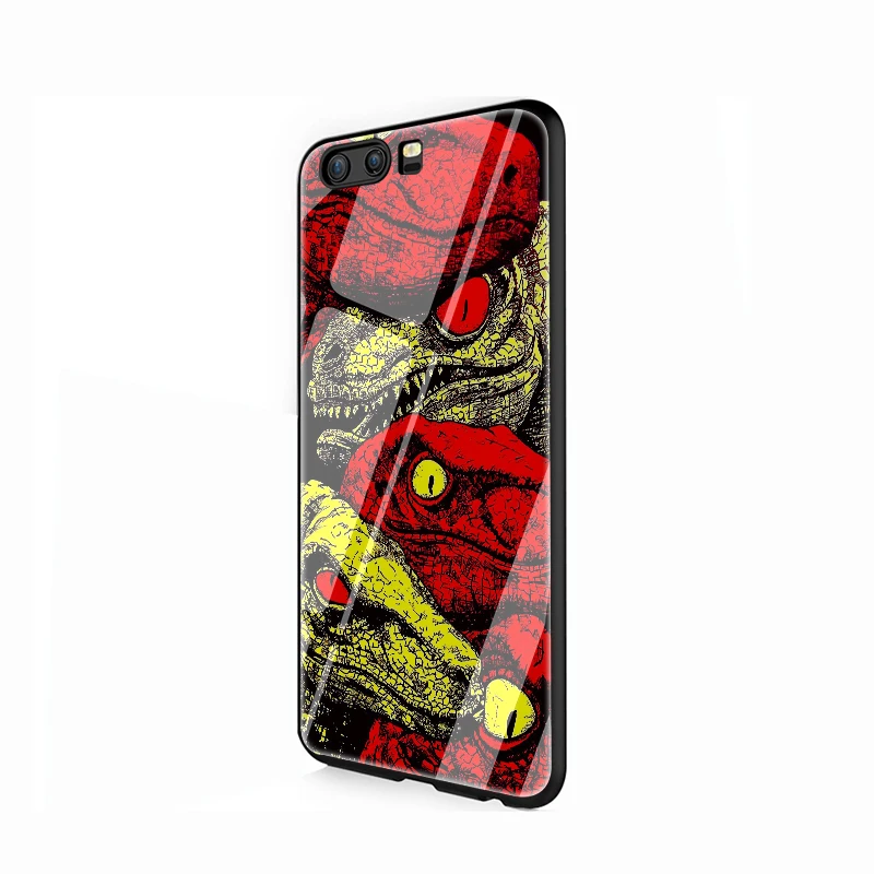 G8 Чехол для телефона EWAU Jurassic World из закаленного стекла для Huawei Honor 8X9 10 mate 20 Lite 7A Pro Y6 Prime Y9 - Цвет: G8