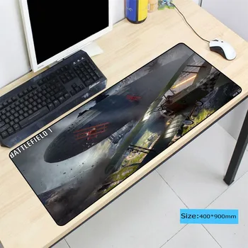 

Battlefield 4 Large Gaming Mouse Pad Gamer Locking Edge Keyboard Mouse Mat Gaming Grande Mousepad for CS GO LOL Dota