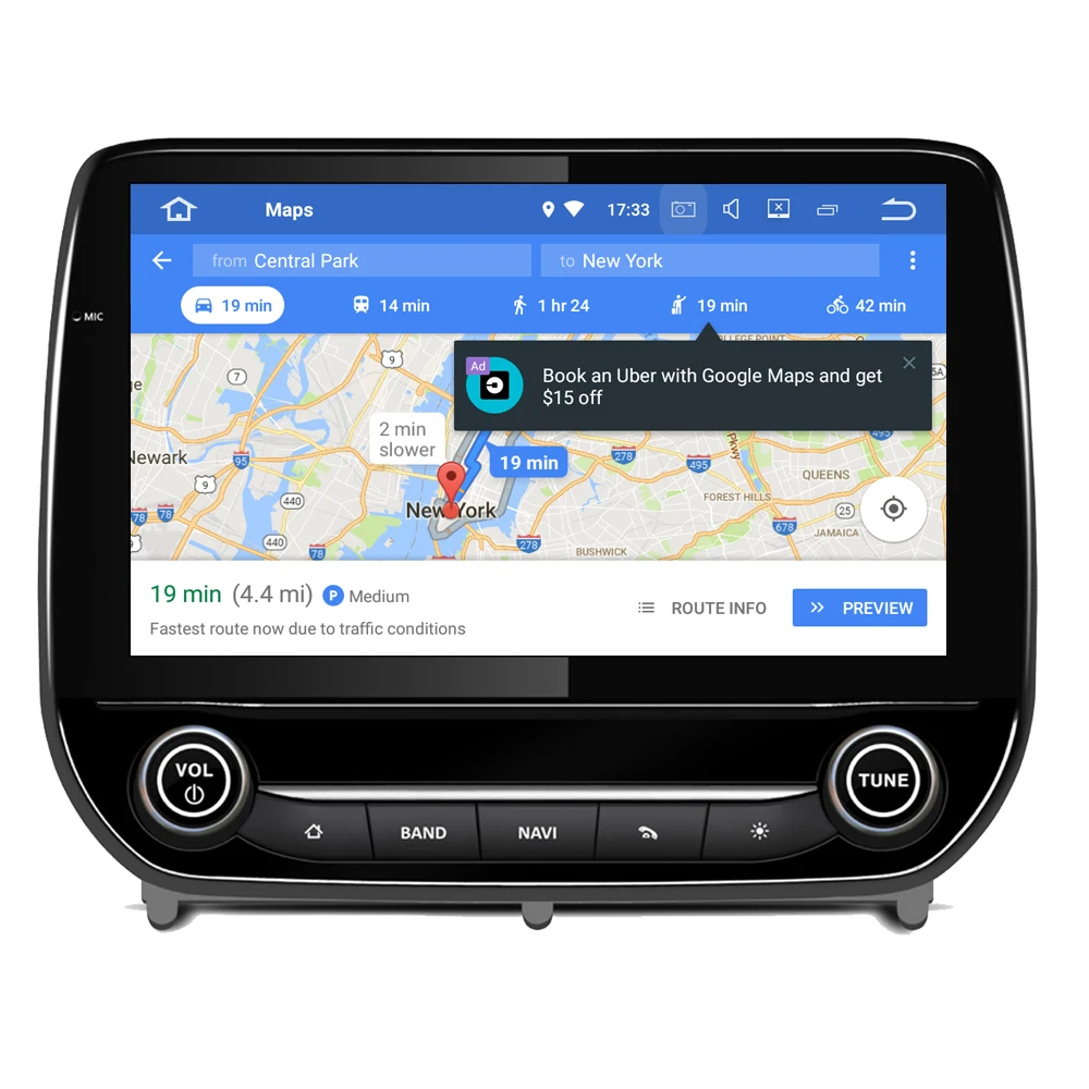 Автомобильный радиоприемник RoverOne Android 8 0 Octa Core GPS для Ford EcoSport 2018 2019 сенсорный экран