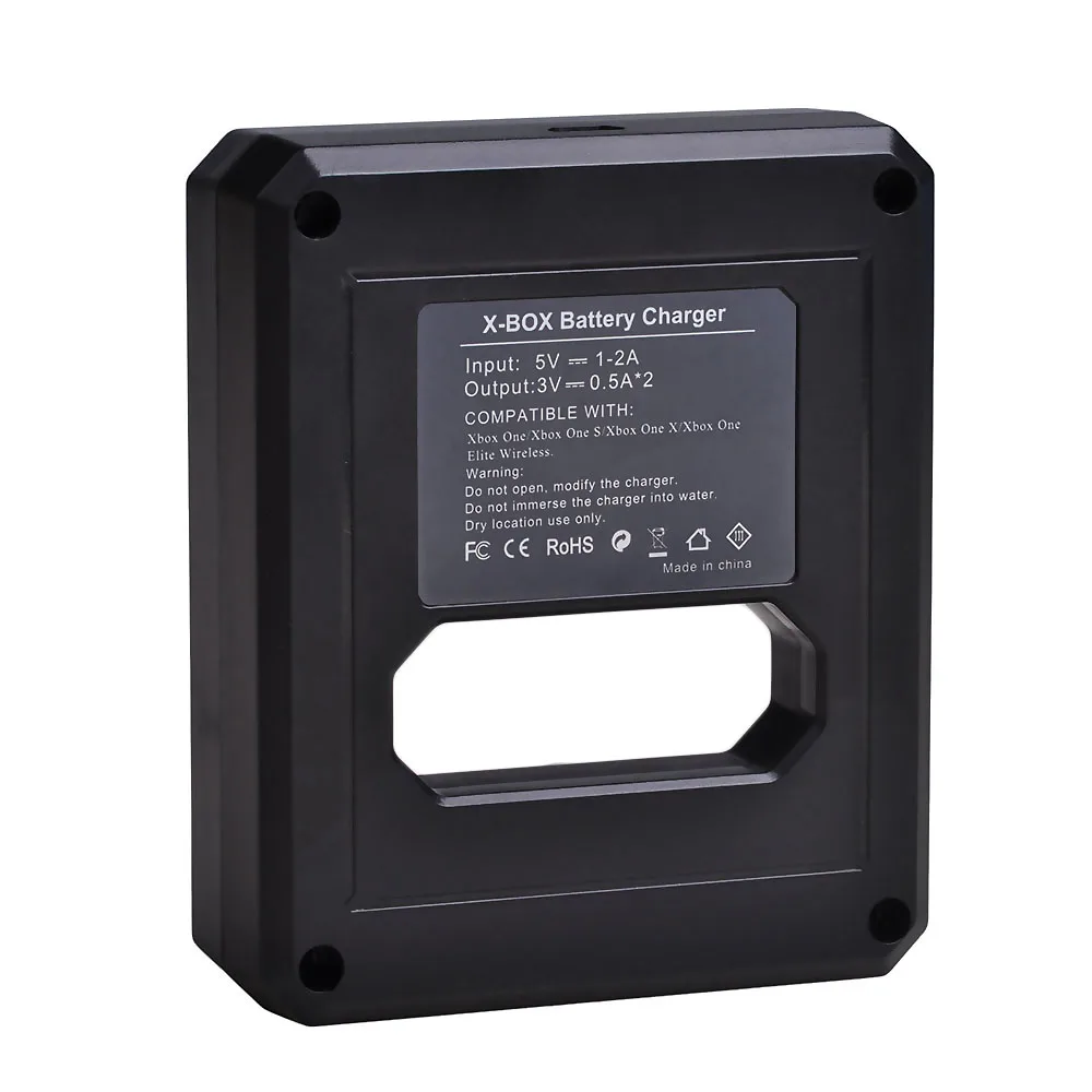 2x2500mAh akumulator do konsoli Xbox One / Xbox One S/Xbox One X/Xbox One Elite kontroler bezprzewodowy gamepady + ładowarka USB z wyświetlaczem LCD 5 2x2500mAh akumulator do konsoli Xbox One / Xbox One S/Xbox One X/Xbox One Elite kontroler bezprzewodowy gamepady + ładowarka USB z wyświetlaczem LCD 5