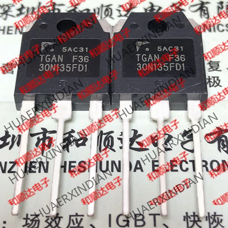 10 шт./лот и TGAN30N135FD1 TO-3P 1350V 30A на
