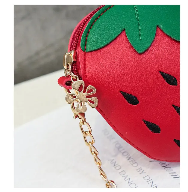 Children's Strawberry Cherry Fruit Coin Purse, Mini Storage Bag For Girls -  Temu Belgium