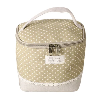 

Portable Toiletry Storage Bag Travel Hand-held Multifunctional Durable Makeup Bag Cotton And Linen