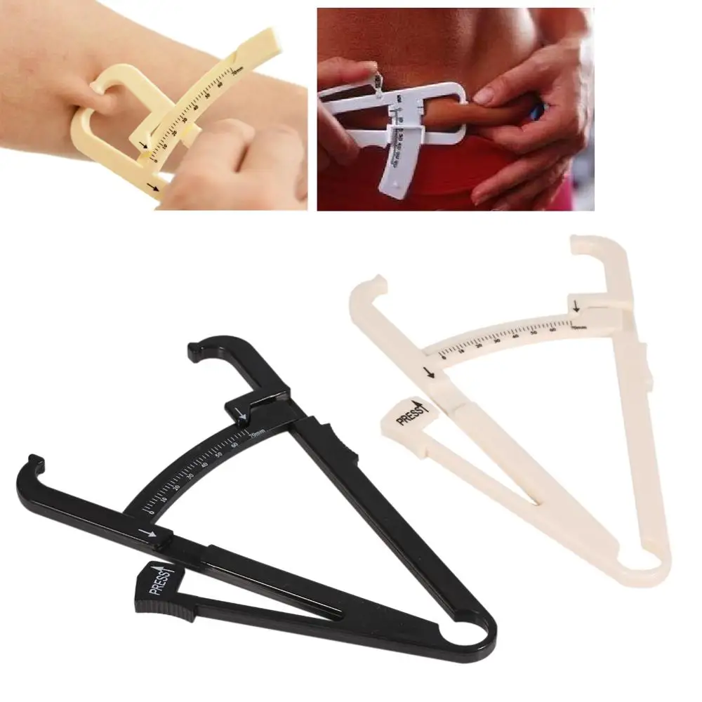

2 Colors Personal Body Fat Caliper Analyzer Fitness Clip Measurement Slimming Shaper Body Fat Monitor Sebum Meter Health Tester