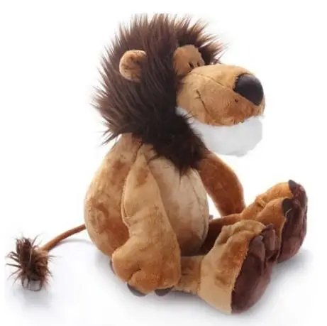 25cm lion 30 см, новинка, хорошее качество, милые сидящие высокие плюшевые игрушки Simba, Король Лев, аниме Simba, мягкие игрушки, куклы для детей, подарки для девочек - Color: 25cm lion