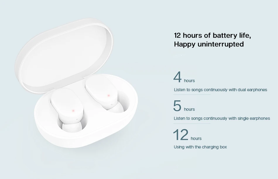 Xiaomi mi jia AirDots Bluetooth наушники Red mi TWS стерео беспроводные наушники-вкладыши бас Молодежная версия с mi c Handsfree
