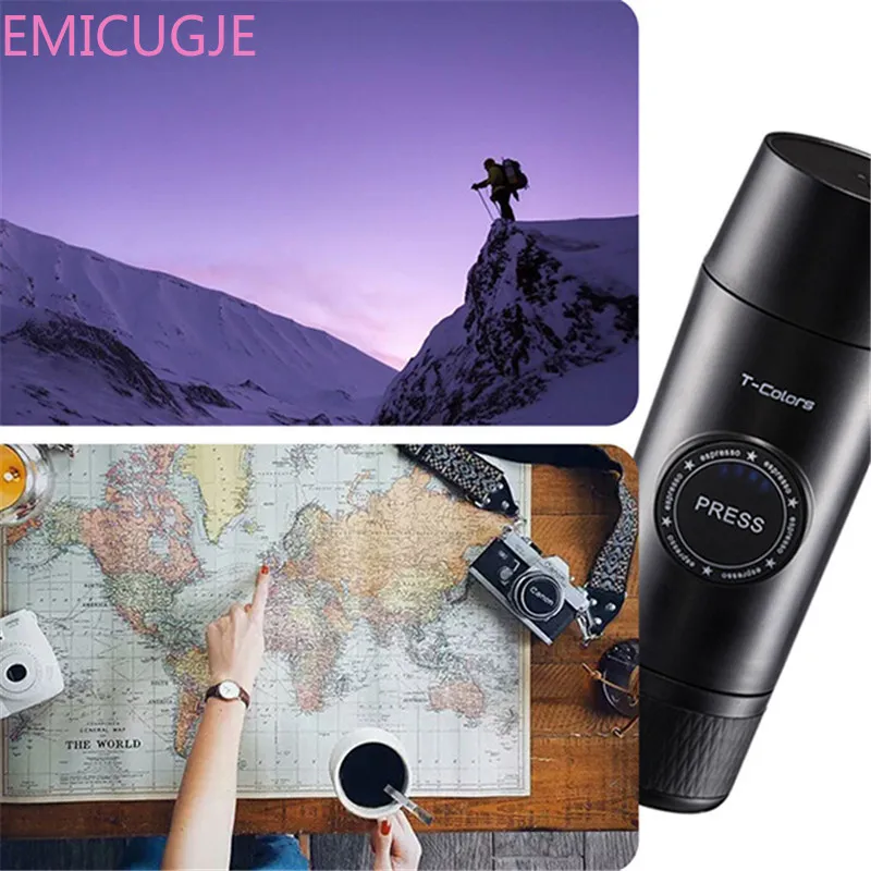 Coffee Machine Mini Espresso Coffee Capsule Cup T-Colors CF-1701 Mini Concentrated Portable Electri