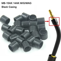 5/10pcs MB-15AK 14AK MIG/MAG Euro Style Welding Gun Goose Neck Bend Black Casing Replace Part