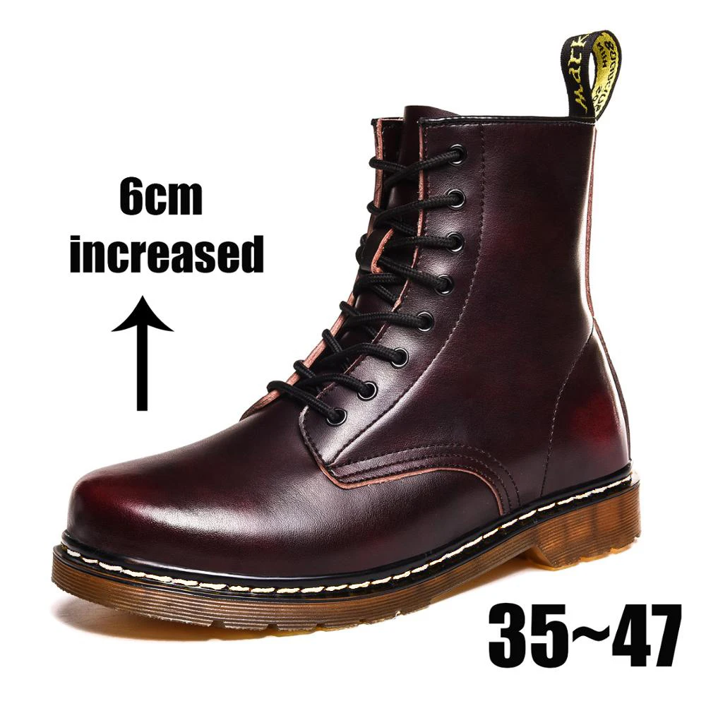 men's martin leather boots