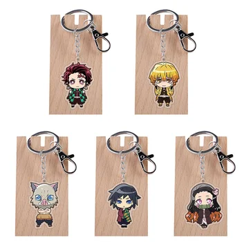 

Anime Demon Slayer: Kimetsu no Yaiba Key Chain Kamado Nezuko Cosplay Acrylic Pendant Keychain