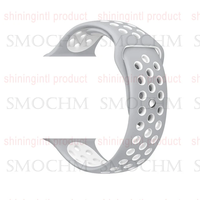 Grey and White Smochm IWO 10 Bluetooth умные часы серии 1:1 IWO 8 Plus IWO 9 обновленный gps трекер спортивные умные часы для Apple iPhone Android - Цвет: Grey and White