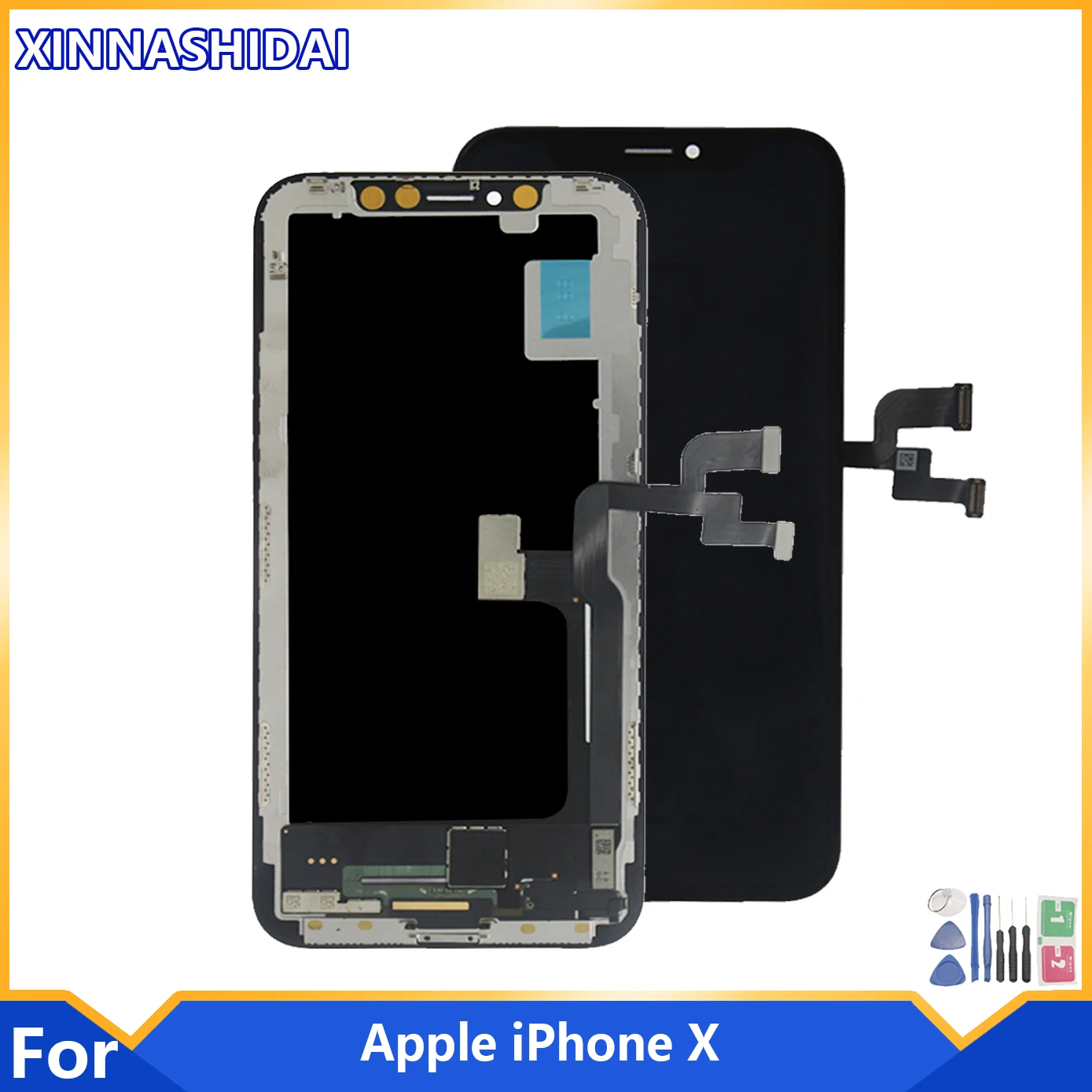 Новый ЖК-дисплей 5 8 дюйма для Apple iPhone X с сенсорным экраном и дигитайзером 10 A1901 A1865