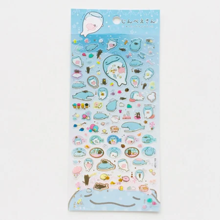 Наклейки с изображением хлеба, кота, акулы, Кита, клеящиеся наклейки, DIY декоративные наклейки AE33 - Цвет: A