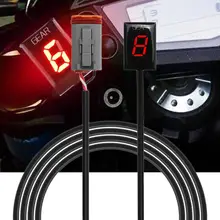 Индикатор шестерни светодиодный супер водонепроницаемый индикатор шестерни мотоцикла для Honda EFI двигатели CB CBR CBF 1-6 дисплей шестерни для Honda