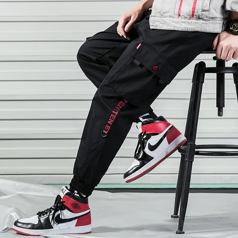 

MEN'S Casual Pants 2019 New Style Spring And Autumn Casual Popular Brand Loose-Fit Japanese-style Pants Men's Fashion Beam Leg B