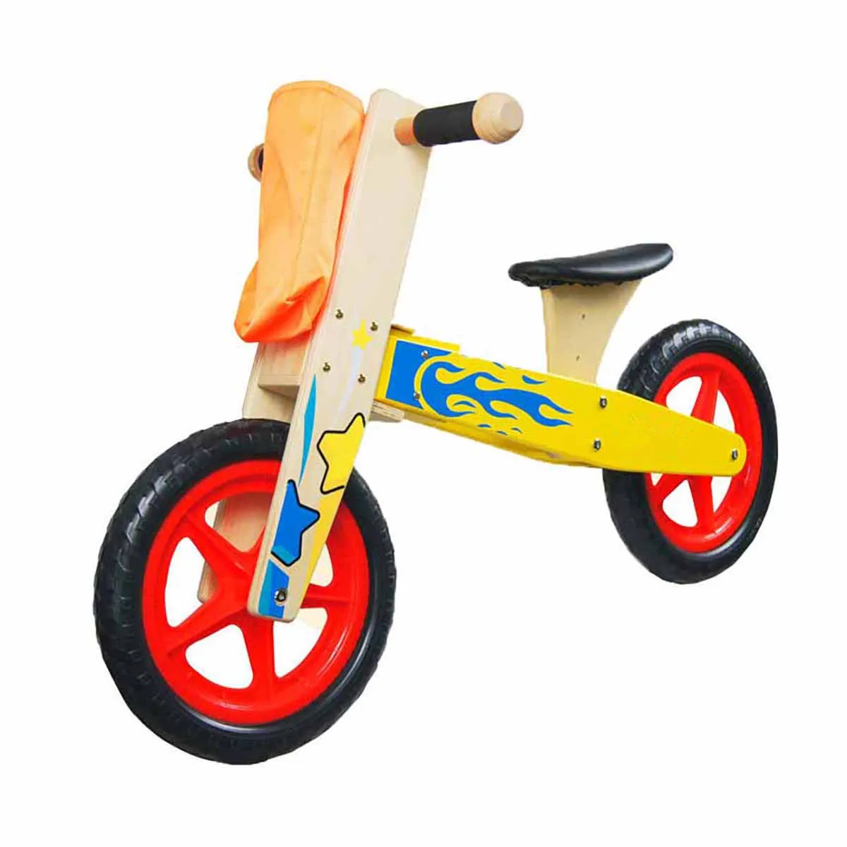 

Wooden Baby Balance Bike Walker Kids Ride on Toy Gift for 24 Month Upward Children for Learning Walk Scooter