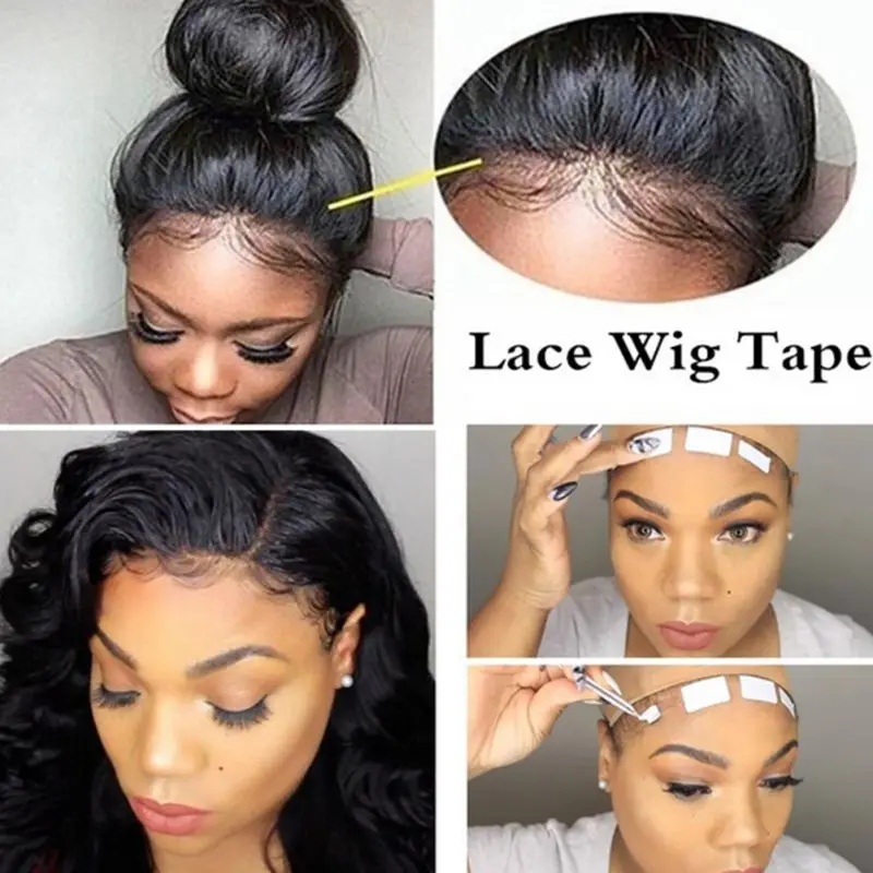 New 2.74 Metre/ Roll Lace Wig Glue Double-Sided Tapes For Hair Adhesive Hair Extension Tape Wig Adhesive Glue Tapes