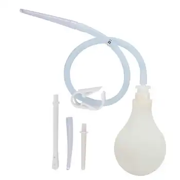 

Home colon irrigation enema kit reusable manual shower cleaning bulb silicone anal cleanser for shower colon cleansing