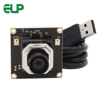 

ELP 1/2.8" SONY IMX415 Color CMOS Sensor 4K Camera Module no distortion Autofocus camera USB