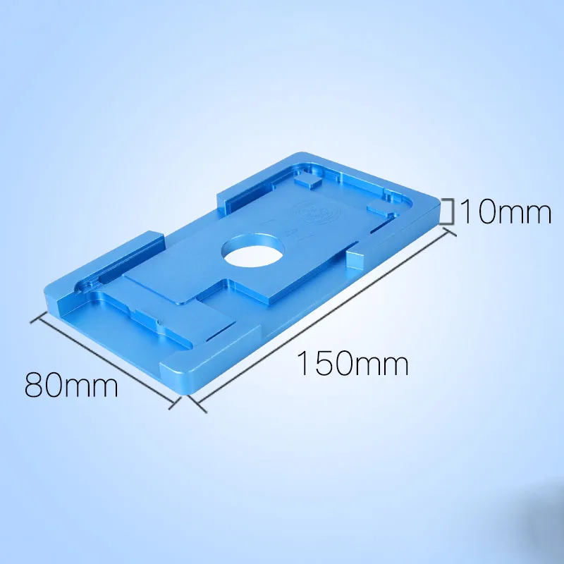 Алюминиевая форма для ламинатора iPhone 5/6/6S/7/8/8plus/X металлическая только переднего