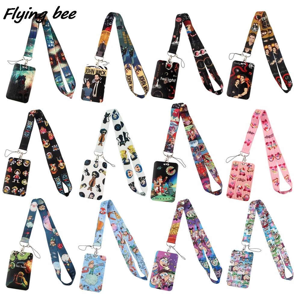 Шнурок Flyingbee X1609 из мультфильма шнурок для держатель карт на шею студентов