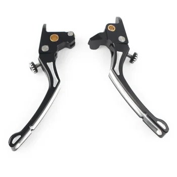 

Motorcycle Clutch Brake Lever Set for Harley Touring street glide 2014 2015 2016 CNC Aluminum
