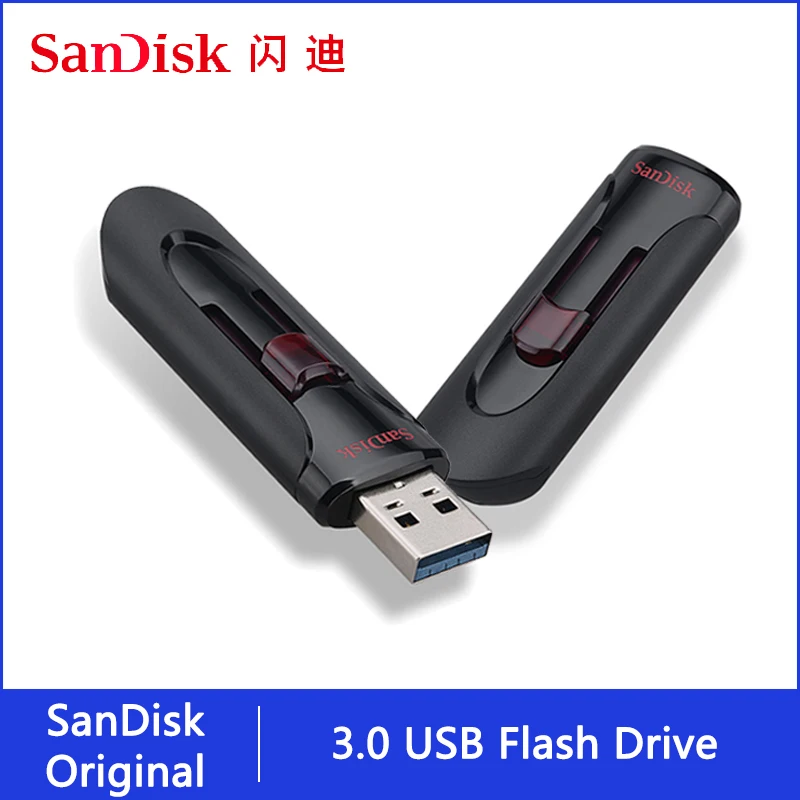 Sandisk clé USB 128 go, 64 go, 32 go, 256 go, clé USB 32 64 128, 16 go, stylo clé USB 3.0, mémoire de clé, pour téléphone |
