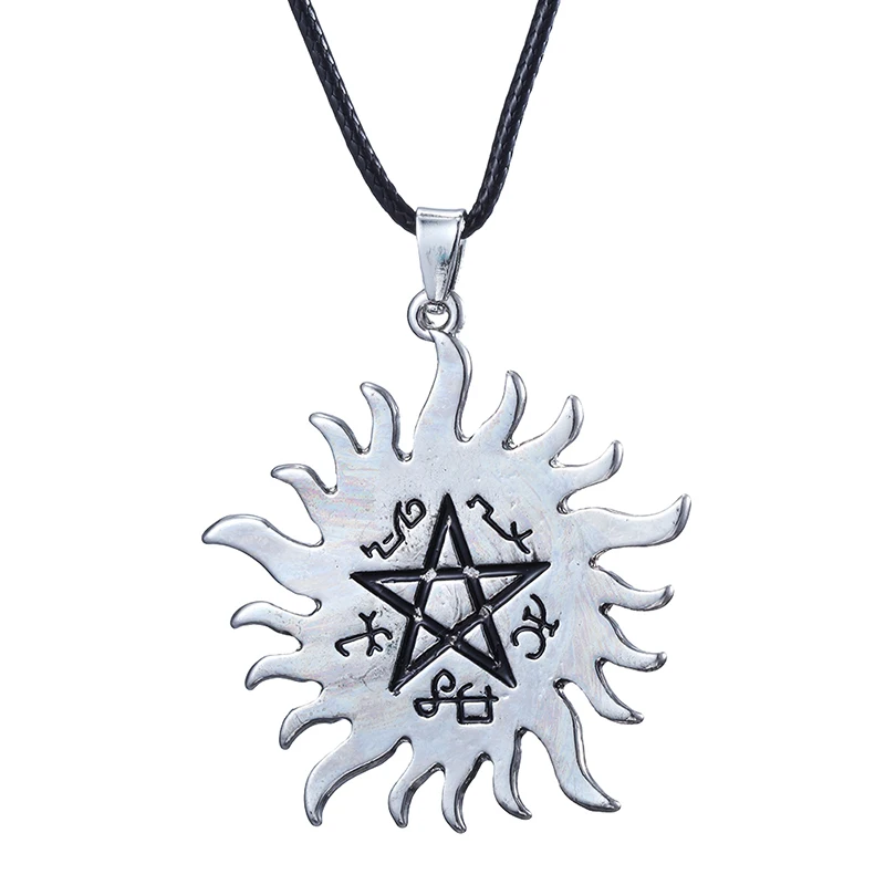 20pcs/lot Wholesale Fashion Jewelry Charm Supernatural Dean Necklace