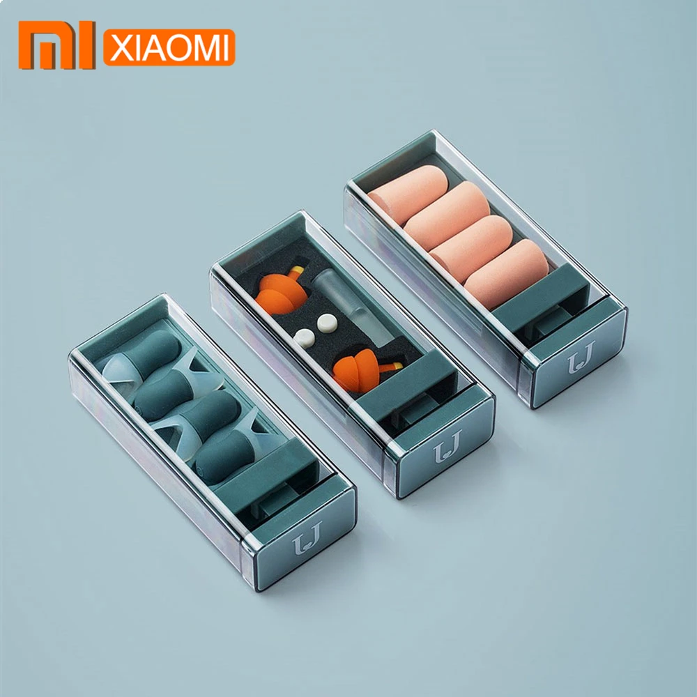 Xiaomi Jordan Джуди беруши сон шумоподавление Моющиеся Многоразовые отскок беруши для учебы самолет пена Путешествия беруши