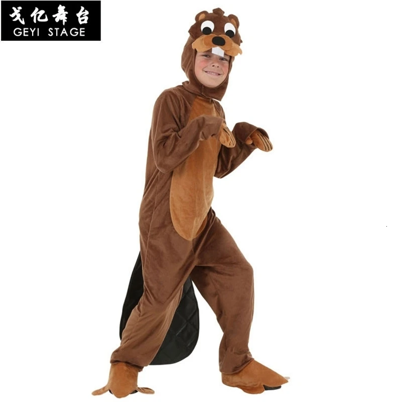 New animal beaver pajamas pajamas pajamas cartoon pajamas adult cosplay costume unisex onesies Halloween party paper for the kid New animal beaver pajamas pajamas pajamas cartoon pajamas adult cosplay costume unisex onesies Halloween party paper for the kid
