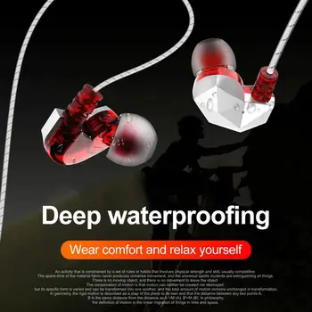 

QKZ CK6 Universal HiFi Bass In-Ear Wired Earphones Sports Headsets with Mic