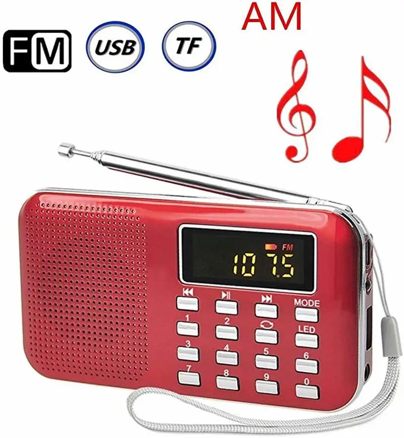multifunctional digital mp3 radio speaker
