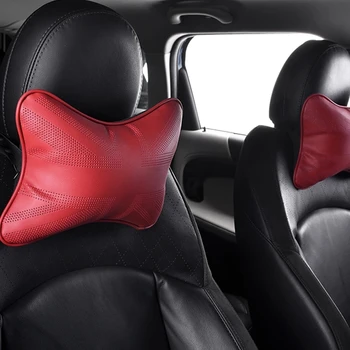 

car neck pillow seat headrest cushion For MINI Cooper ONE F54 F55 F56 F60 R55 R56 R60 Clubman car accessories interior styling
