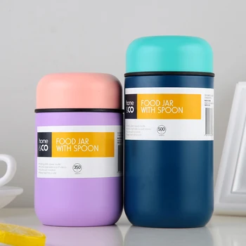 

304 Stainless Steel Thermos Lunch Box for Hot Food with Containers Vacuum Flasks Thermoses Thermo Mug Thermocup Insulated