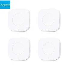 Aqara – Interrupteur intelligent sans fil, un bouton, pour maison connectée, sécurité, application de contrôle
