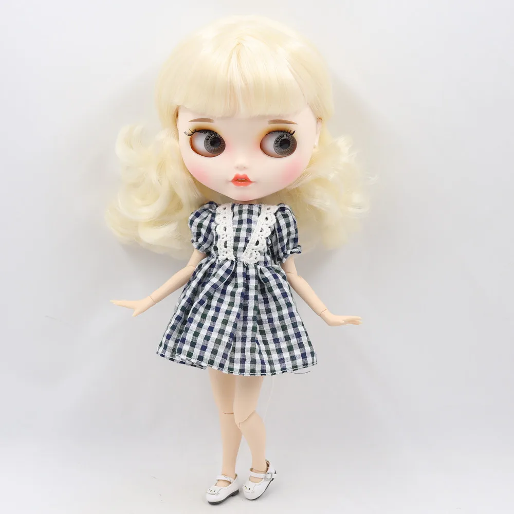 ICY 1/6 Blyth Подгонянная Кукла № BL340 белая кожа и соединение тела с открытым ртом матовое лицо для девочки Подарочная игрушка
