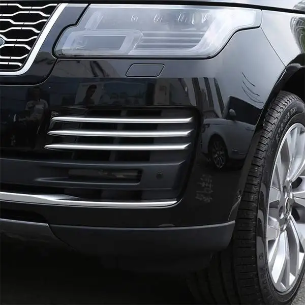 Для Land Rover Range Rover автомобильный ABS хромированный передний противотуманный светильник, решетка, накладка, аксессуары