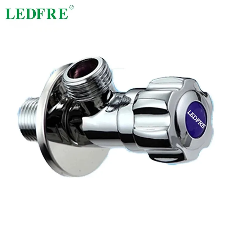 LEDFRE (синий) G1/2 * 100% 180g гарантированные латунные аксессуары угловые клапаны для