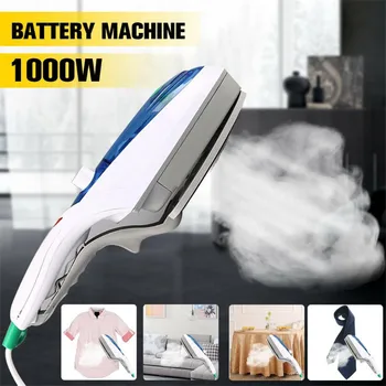 

5-in-1 Portable Handheld Steam Iron 1000W Electric Steam Iron Handheld Fabric Laundry Multifunctional Steamer Brush Travel 220V