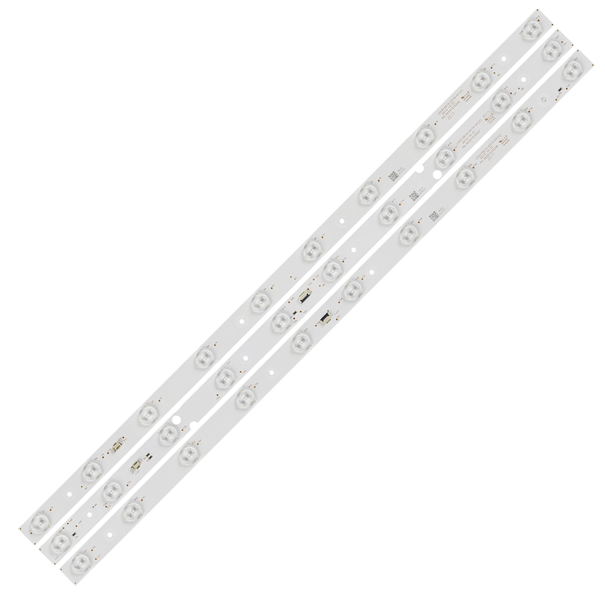 Tira de LED para iluminación trasera 10 lámpara para LE32B310N LE32A7100L LE32A31 LE32B510X LED315D10-ZC14 LED315D10-ZC14-01(D) LED315D10-ZC14-03(D)