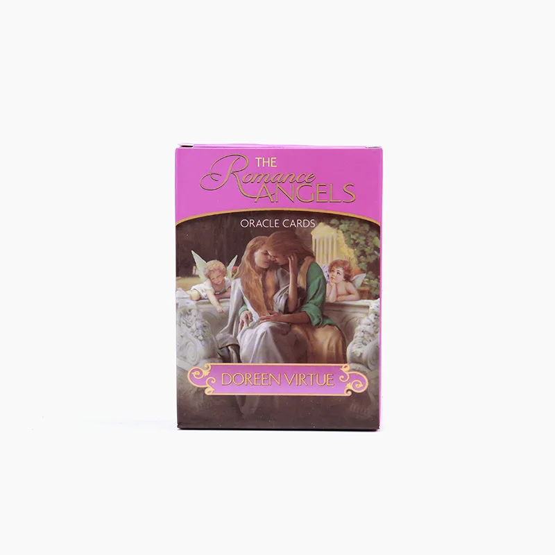 Полный английский 44 Romance Angels Oracle Card колода таинственные карты Таро настольная игра от Doreen добродетель Редкий из печати