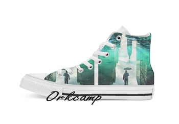 

Vivid Dream Custom Casual High Top lace-up Canvas shoes sneakers Drop shipping