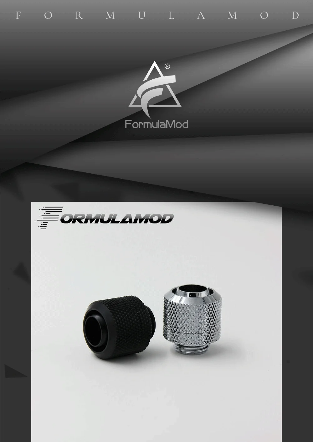 FormulaMod Fm-3FB, 3/" ID* 1/2" OD 10x13 мм Мягкая трубка фитинги, G1/" фитинги для мягких труб