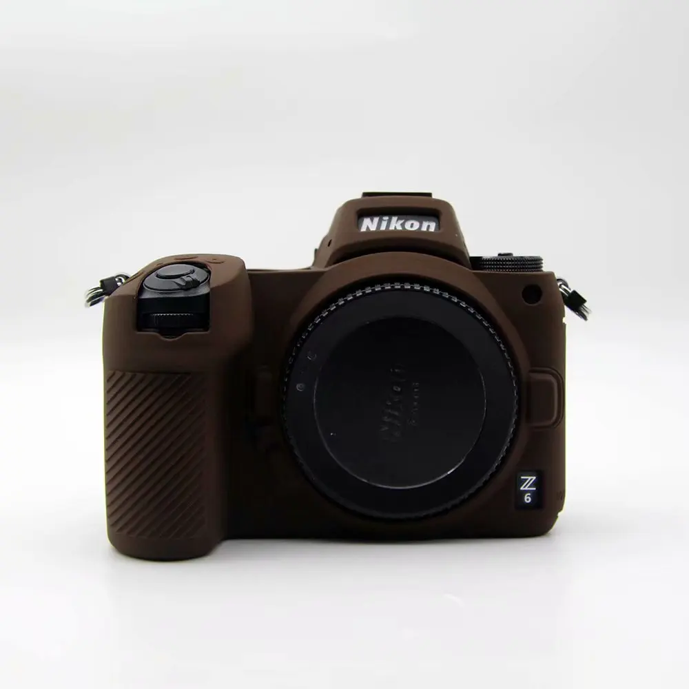 Силиконовая кожа брони чехол для корпуса протектор для Nikon Z6 Z7 DSLR камеры Чехол протектор видео сумка