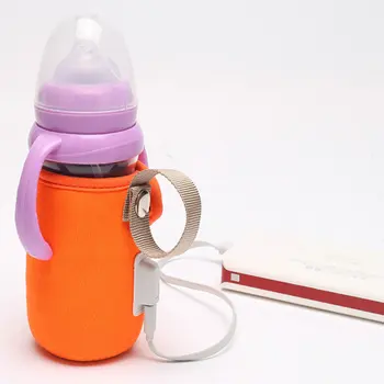

Portable Baby Bottle Warmer USB Baby Feeding Bottle Heating Cup Cover Anti scalding Anti Slip Insulation Bag Car Bottle Warmer