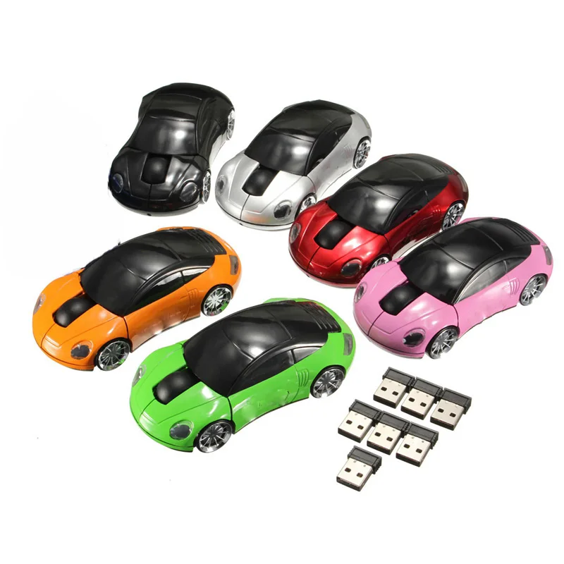 Usb 2 4g стильная Автомобильная мышь модель автомобиля беспроводная для ноутбука