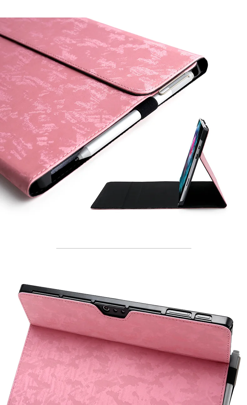 Чехол для microsoft Surface Pro 6 PU кожаный чехол для планшета защитный чехол для Surface Pro 6 5 4 12,3 дюймов Сумка
