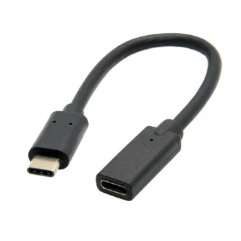 

30CM USB Type C Extension Cable USB 3.1 USB-C Male to Female Extending Wire Extender Cord Connector Dock For MacBook and Google