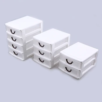 

1PC Desktop Makeup Organizer 2/3/4 Layers Cosmetics Drawer Jewelry Storage Box Container Lipstick Holder Storage Case