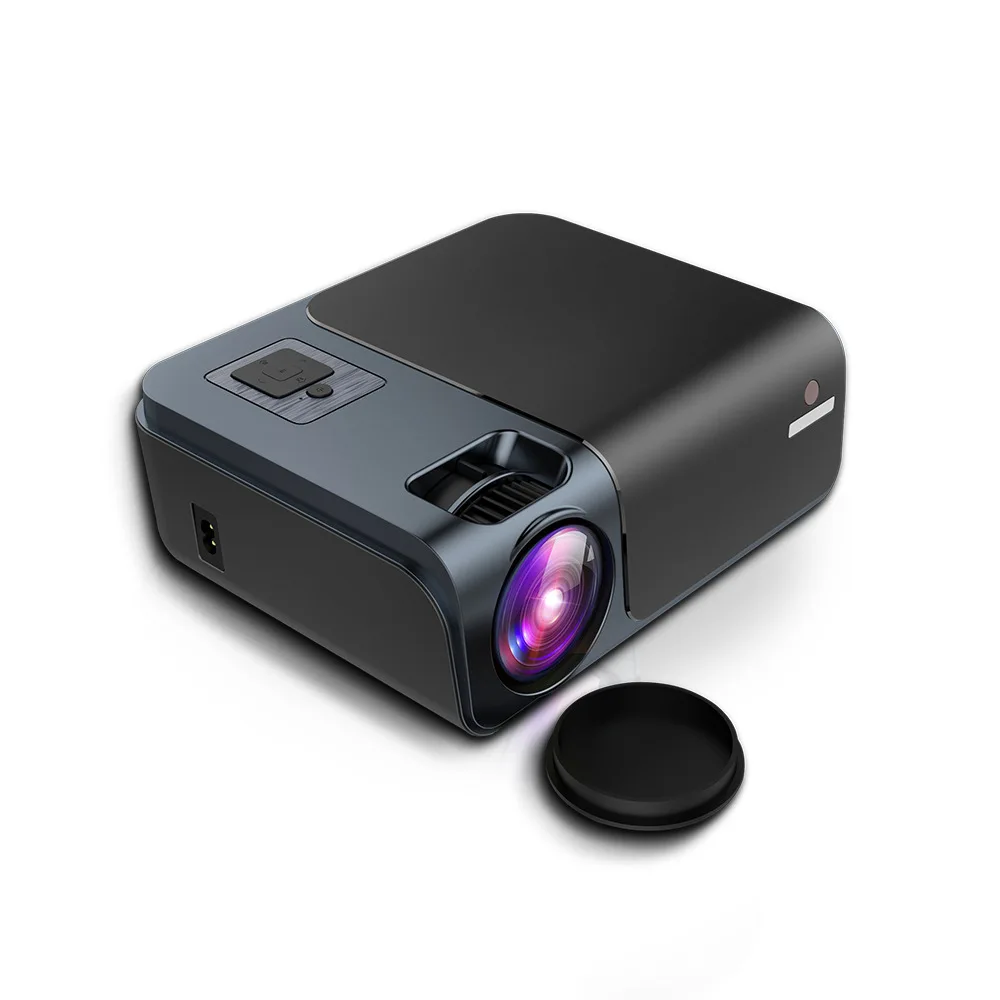 CRENOVA Projector Full HD 1080p Android 9 Beamer LED Mini Projector 4k Decoding Video Projector for Home Theater Cinema Mobile 4k projector Projectors